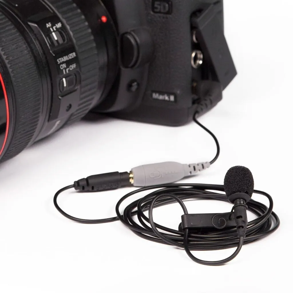 RODE smartLav+ Microphone Lavalier Omnidirectionnel pour Smartphone 3,5mm