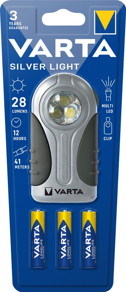 Torcia LED Varta Luce d'argento, Immagine del prodotto 