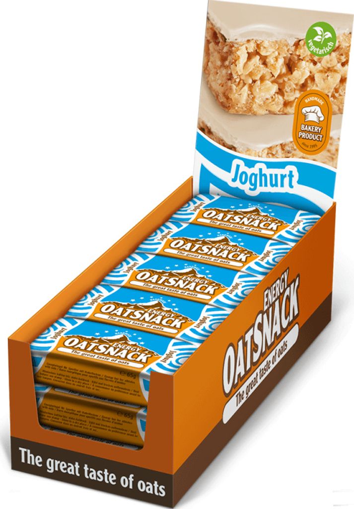 Energy OatSnack Energy OatSnack Bar (15x65g) Yoghurt - Produktbild 