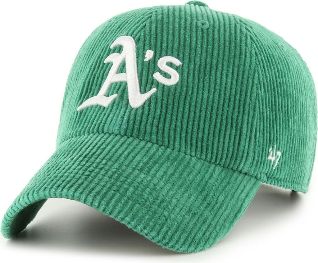 47 Brand Adjustable Kord Cap CLEAN Oakland Athletics kelly