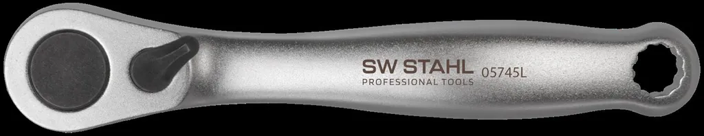SW-Stahl 05745L Cliquet à embouts 1/4 pouce réversible en acier spécial