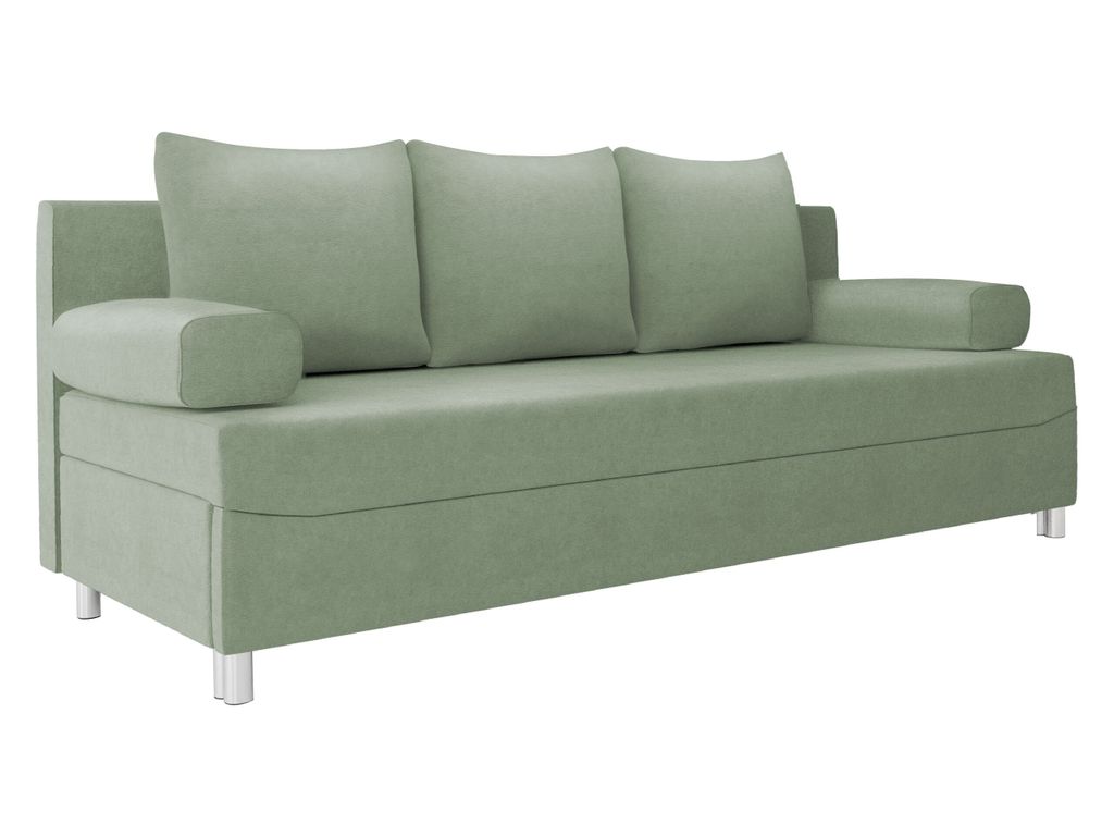 MIRJAN24 Schlafsofa Dover mit Bettkasten und Schlaffunktion, Bettsofa, Couch vom Hersteller (Sofa ohne Polsterhocker, Farbe: Uttario Velvet 2954)