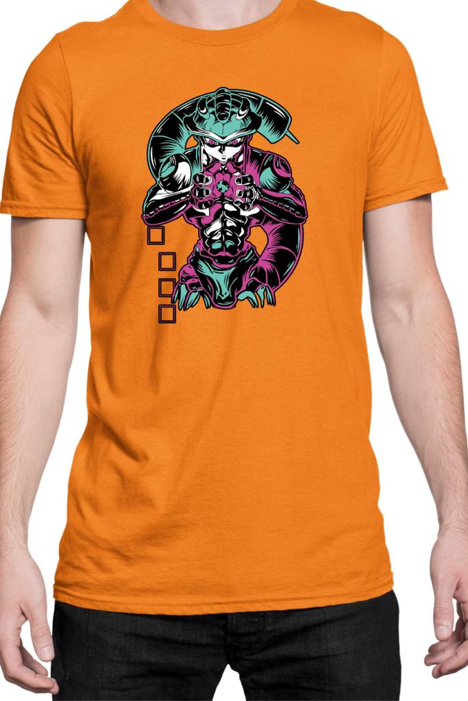 Herren T-Shirt Manga Japan Anime Comics Animation Meruem Gon Freecss, Man S / Orange