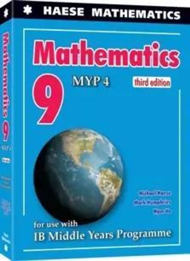 Matematica 9. MYP 4. Terza edizione - Michael Haese, Mark Immagine del prodotto 