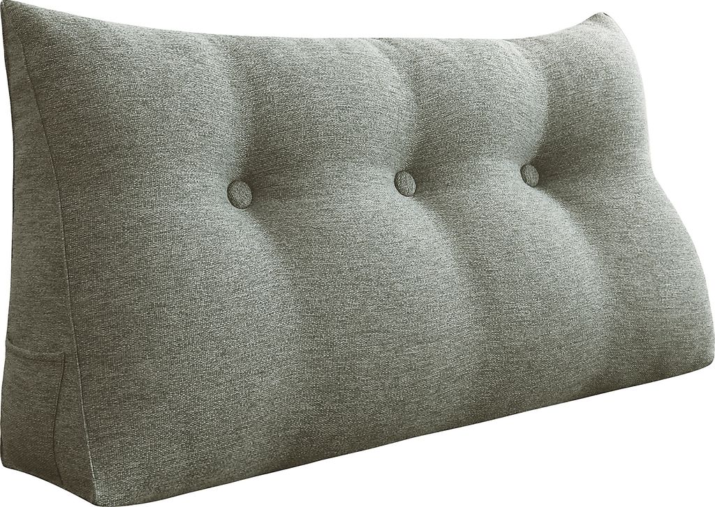 Cuscino poggiatesta ergonomico in look lino, cuscino da Immagine del prodotto 