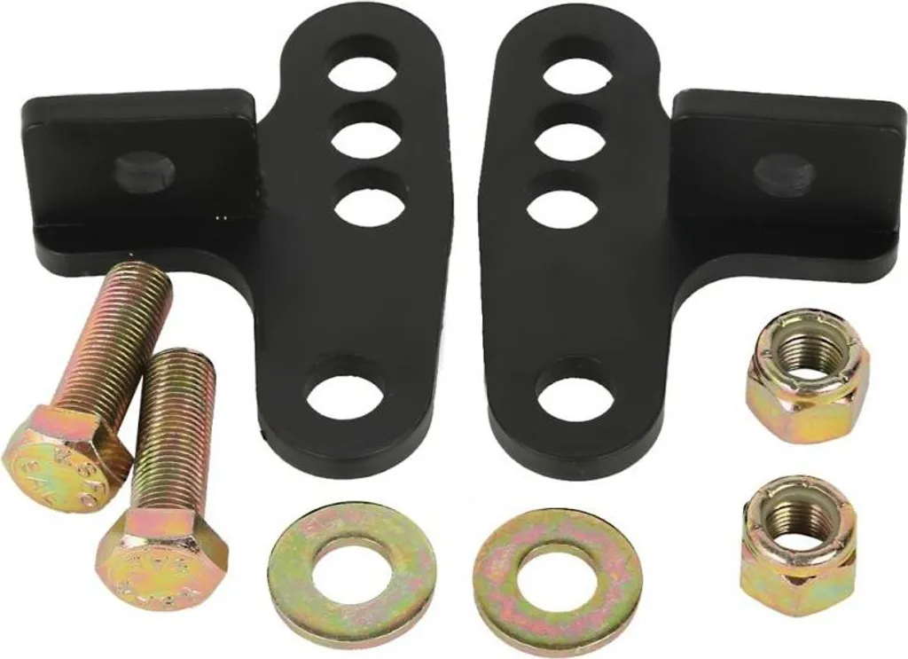 Kit de Suspension Arrière Réglable pour Harley Sportster 88-99 Noir