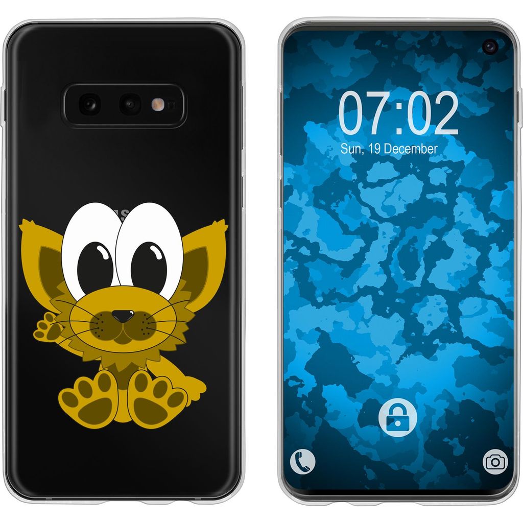 PhoneNatic Case kompatibel mit Samsung Galaxy S10e Silikon-Hülle Cutiemals M7