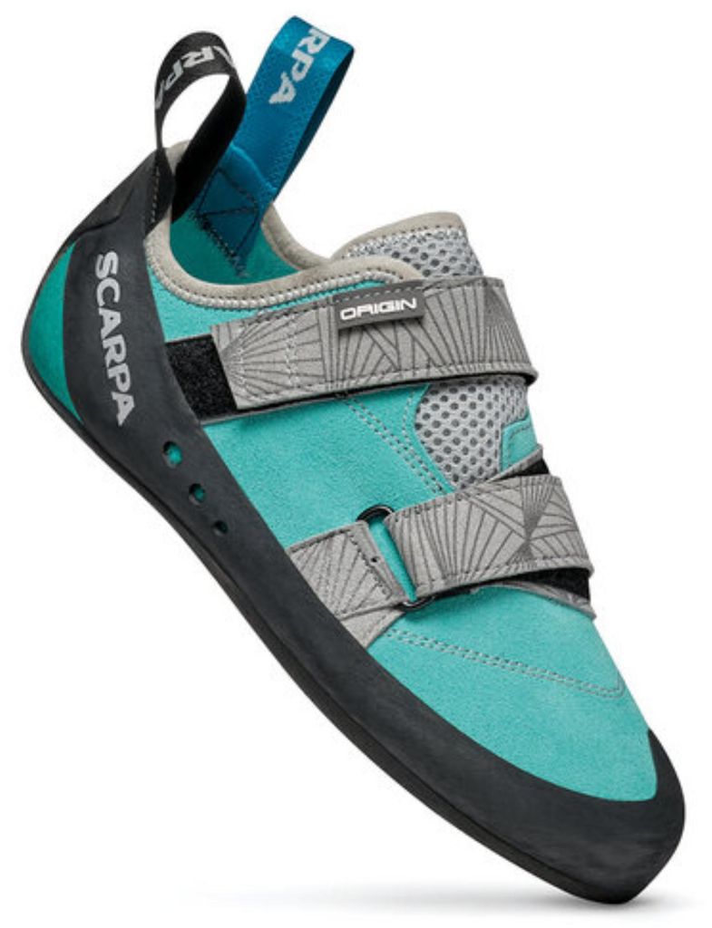 Scarpa Origin Damen Kletterschuh - türkis/schwarz Produktbild 