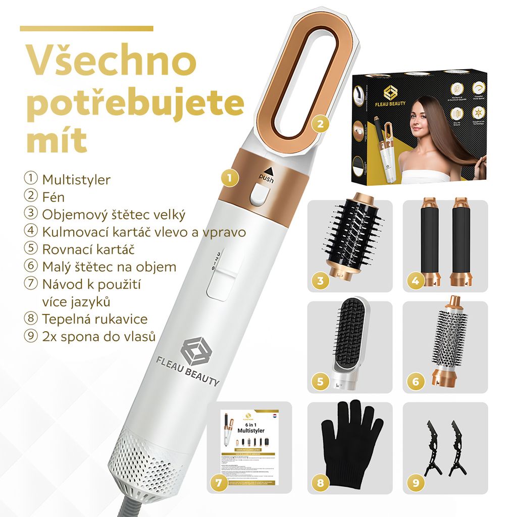 Fleau Beauty kulma – PRO edice – Multistyler – Vysoušeč Obrázek produktu 4