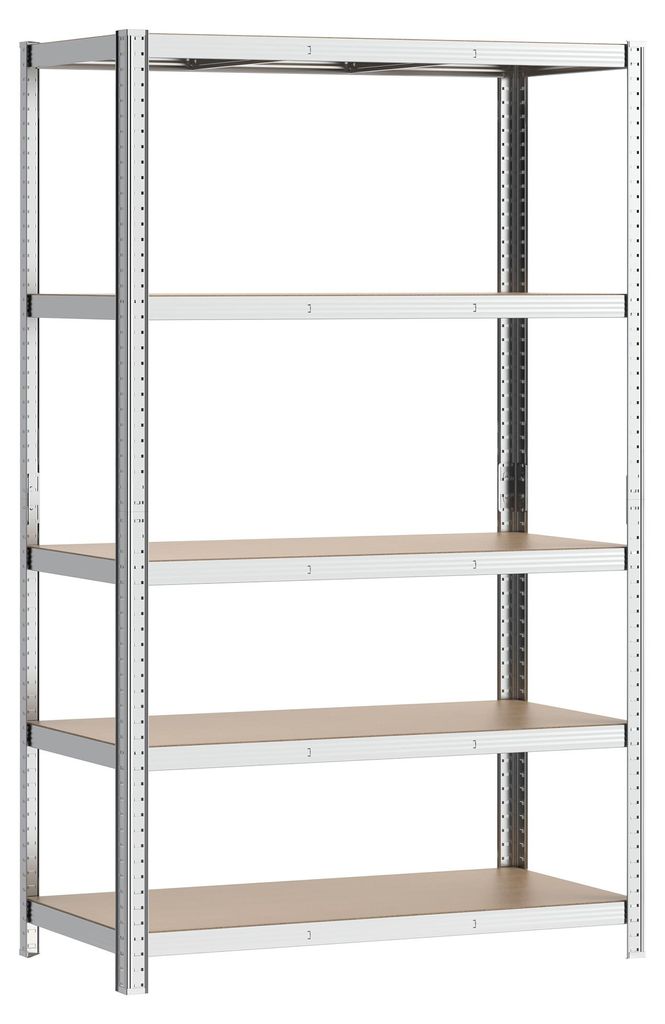 Wiltec Schwerlastregal 100x50x200cm, 200kg/Ablage, Produktbild 