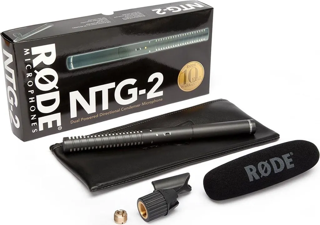 Microphone directionnel Rode NTG-2 - Micro statique à condensateur XLR - 3