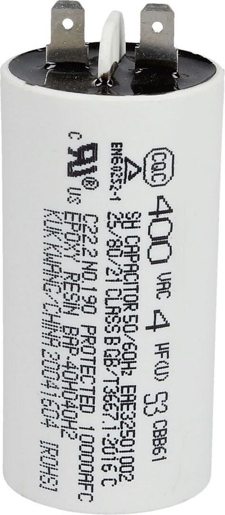 Condensateur 4 µF 400 V LG EAE32501002 pour Image du produit 
