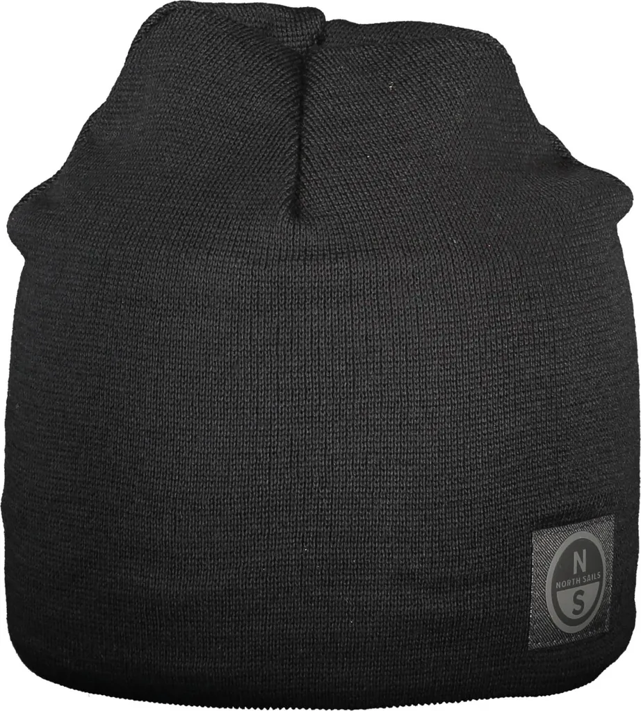 Cappellino Nero Uomo Logo Applicato - Must-Have Sostenibile 2026