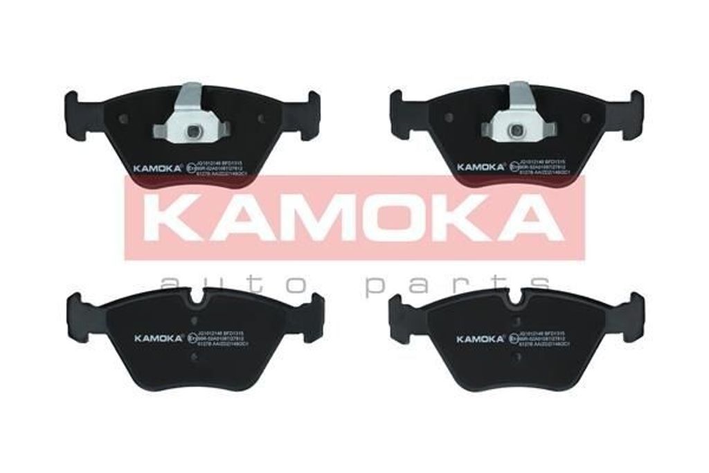 KAMOKA Bremsbeläge Satz Vorne für BMW 3 Limousine (E46) Produktbild 