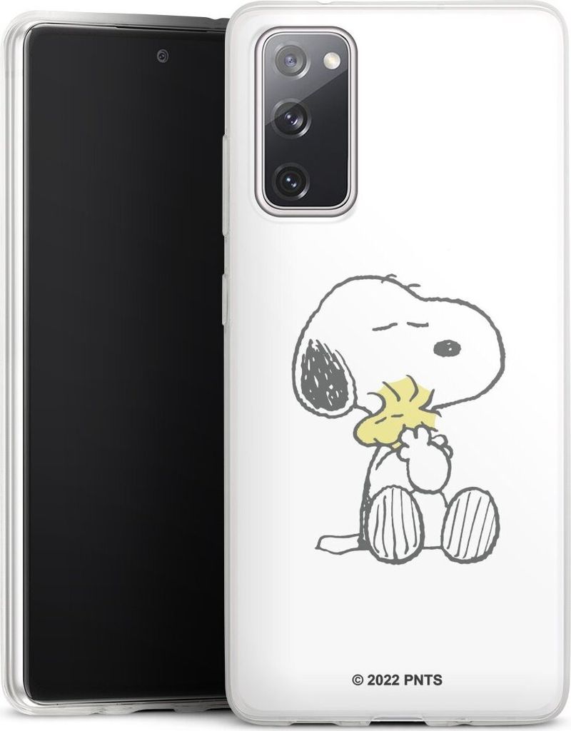 DeinDesign Slim Hülle für Samsung Galaxy S20 FE Silikon Case Ultra Dünn Handyhülle Liebe Peanuts Snoopy