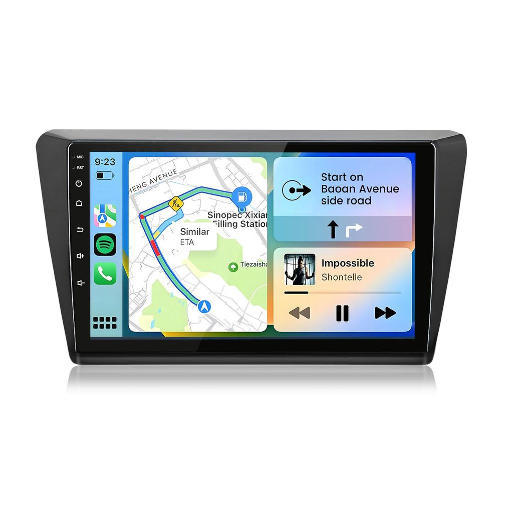 Hexinex 9-palcové autorádio Android 15 pre Skoda Rapid Obrázok produktu 