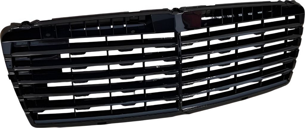 Kühlergrill Grilleinsatz Grill Einsatz Lamellen für Mercedes E-Klasse W210 S210