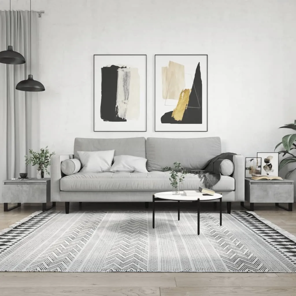 Tavolini Grigio Cemento 50x46x35 cm - Must-Have Arredo Urban Loft - 2