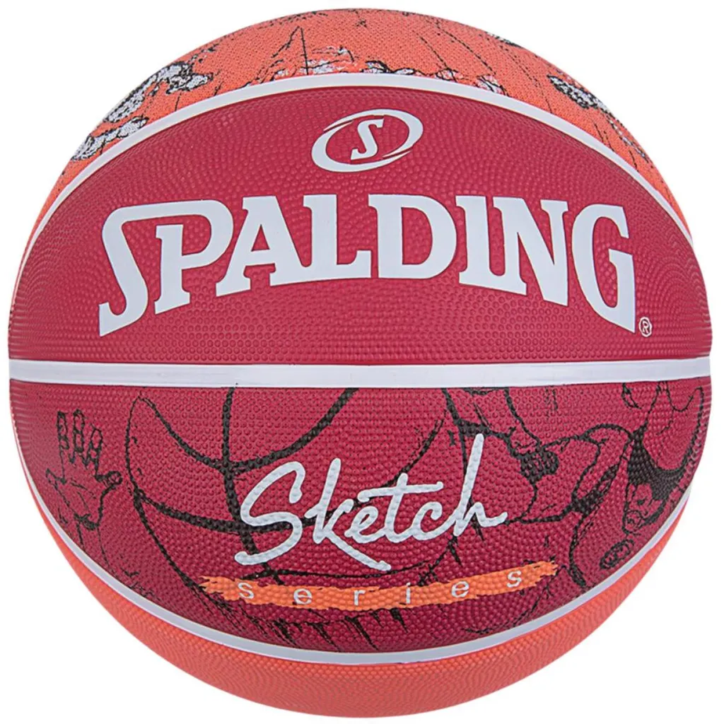 Ballon Spalding Sketch Drible 84381Z avec Grip Haute Adhérence Taille 7