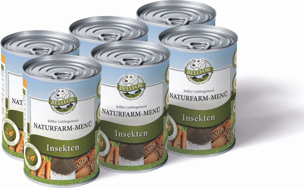 Bellfor Hypoallergenes Hundefutter Nass mit Insekten - Produktbild 