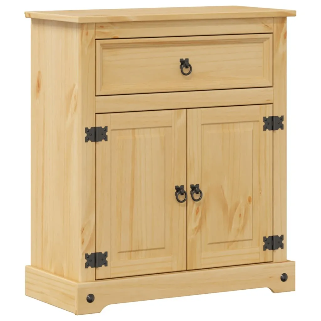 Mobile Bagno SYFAX 70x33x80 in Pino Massello - Vero Legno Naturale