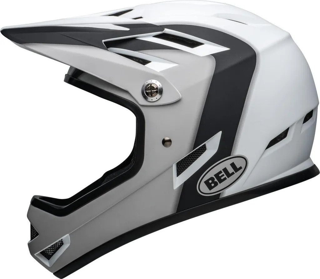 Bell Sanction Casque VTT Matte Black White XS avec Visière Réglable