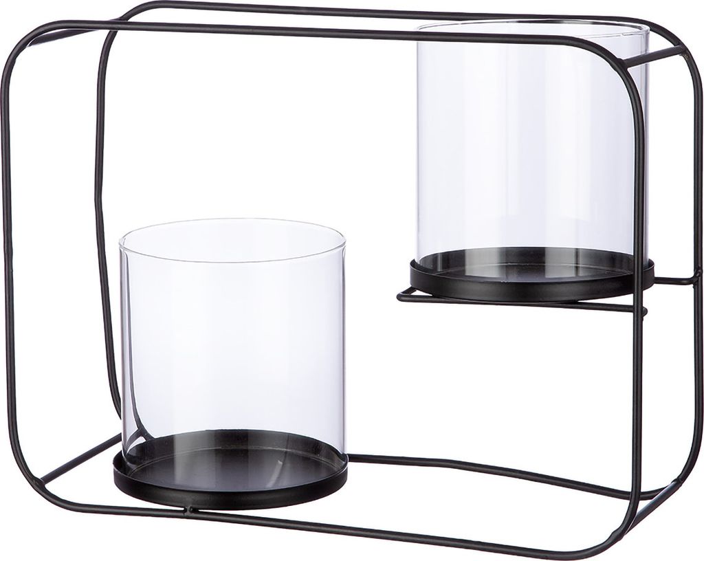 Gilde Windlicht "Rectangle" H.26,0cm 51683