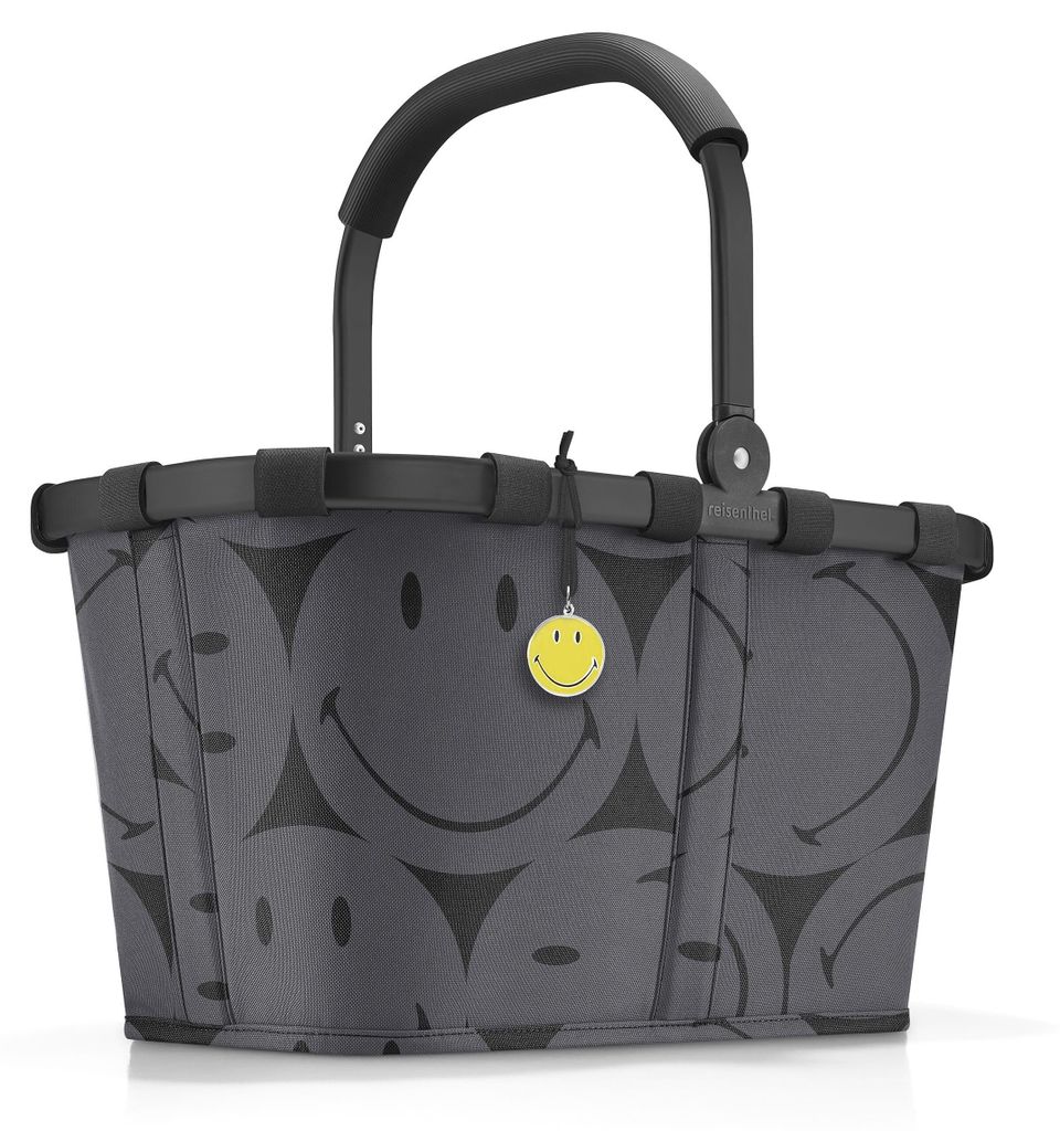 reisenthel carrybag Einkaufskorb smiley grey BK7085 NEU Produktbild 