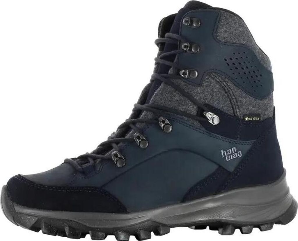 Hanwag Banks Winter Lady GTX navy/asphalt Winterwanderschuhe UK 7,5 - EU 41,5