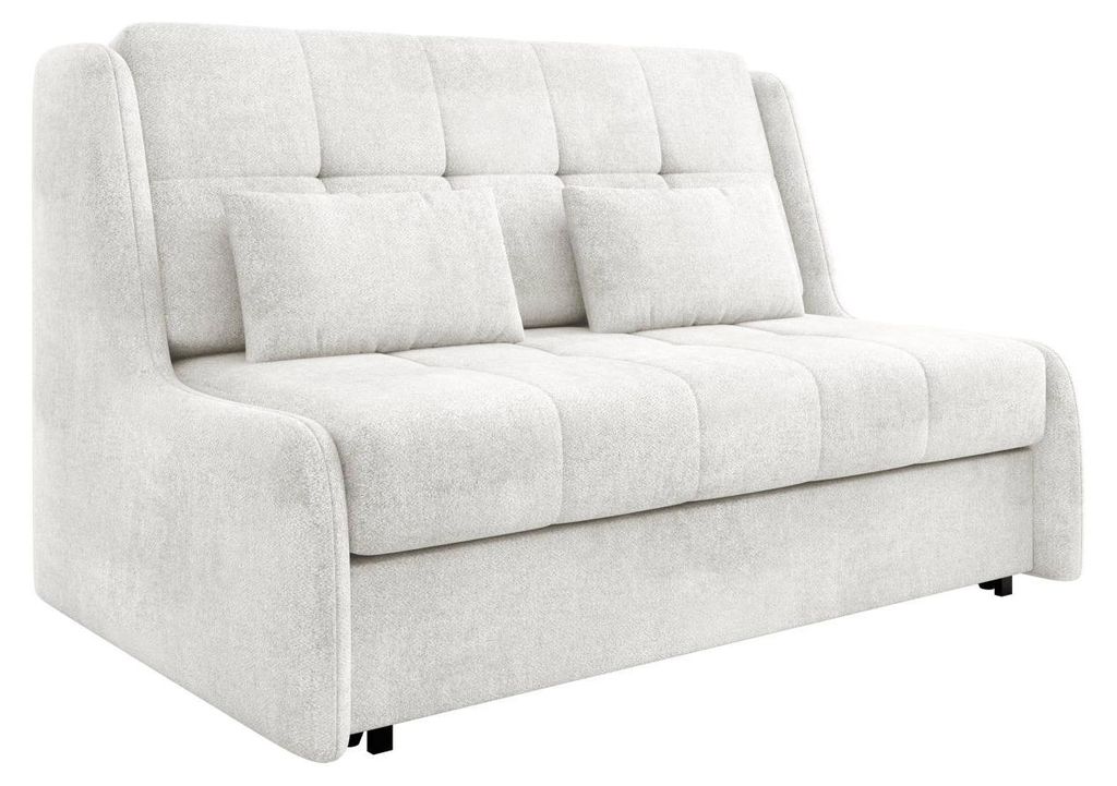 MIRJAN24 Schlafsofa Viva Elite III, Stilvoll Polstersofa vom Hersteller, Couch mit Schlaffunktion und Bettkasten, Wohnzimmer (Farbe: Sereno 681)