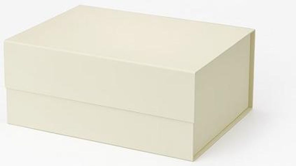 Magnetische Geschenkbox IVORY 235 x 170 x 100 mm (Außenmaße) A5
