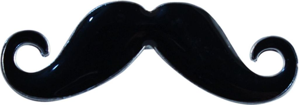 Ring - Moustache - silber - groß
