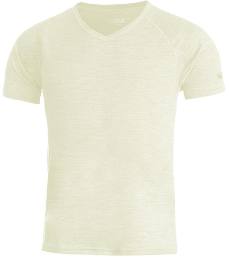 VIDO ist ein Herren Merinowoll-Kurzarm-T-Shirt mit V-Ausschnitt