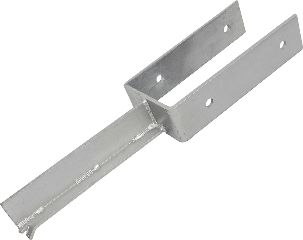 GeZu Impex® Pfostenträger 71 mm, T-Dolle, Pfostenschuh Produktbild 
