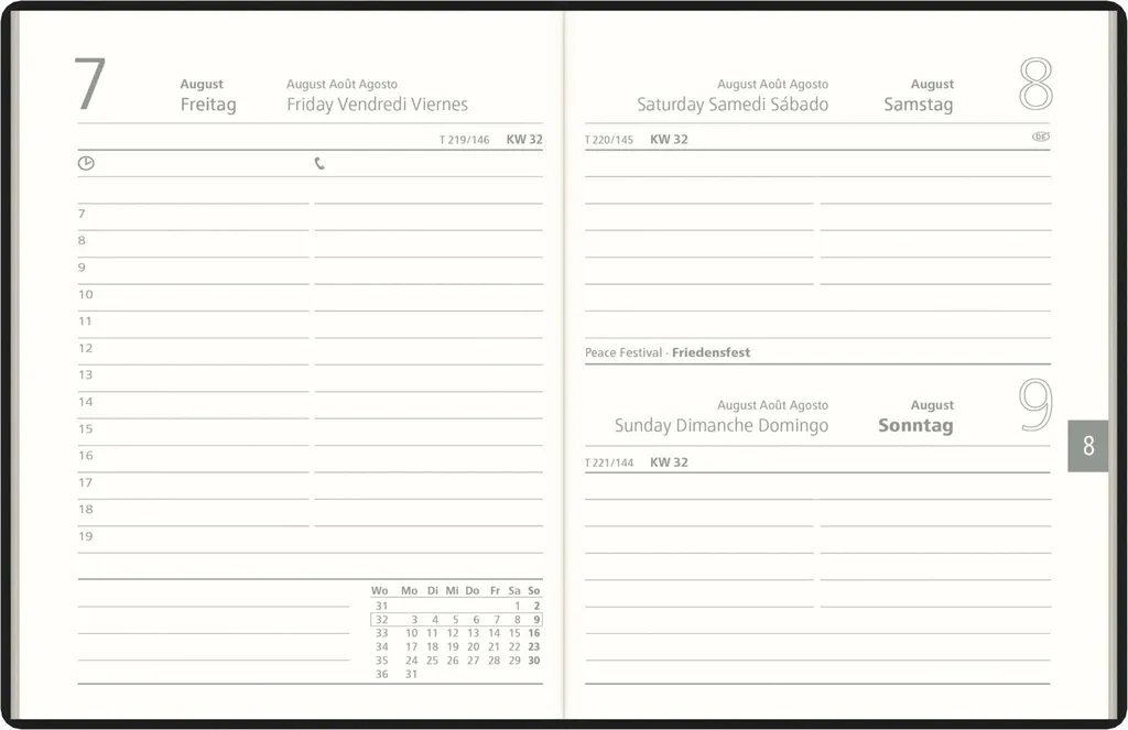 De Hobbit Leefstijl Planner Undated A5 Suèdelook – Uitgeverij De Hobbit