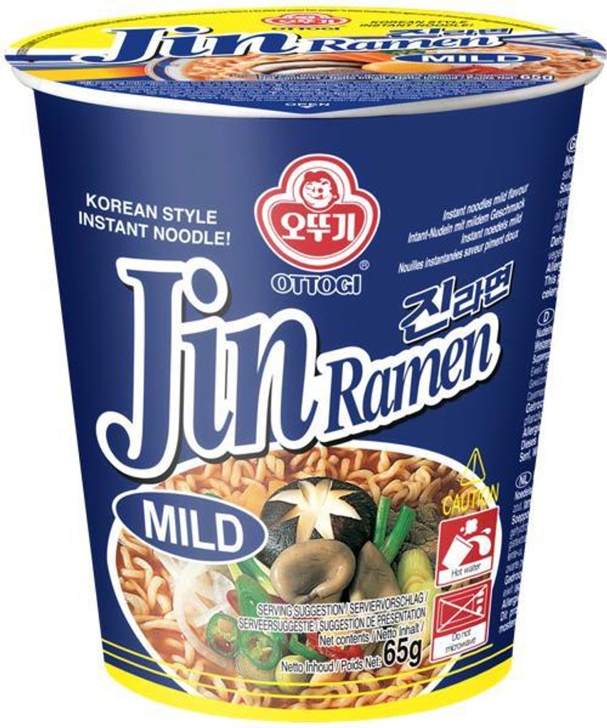 OTOKI Jin Ramen Mild 65g Mini Cup - BTS Jin Edition Obrázok produktu 
