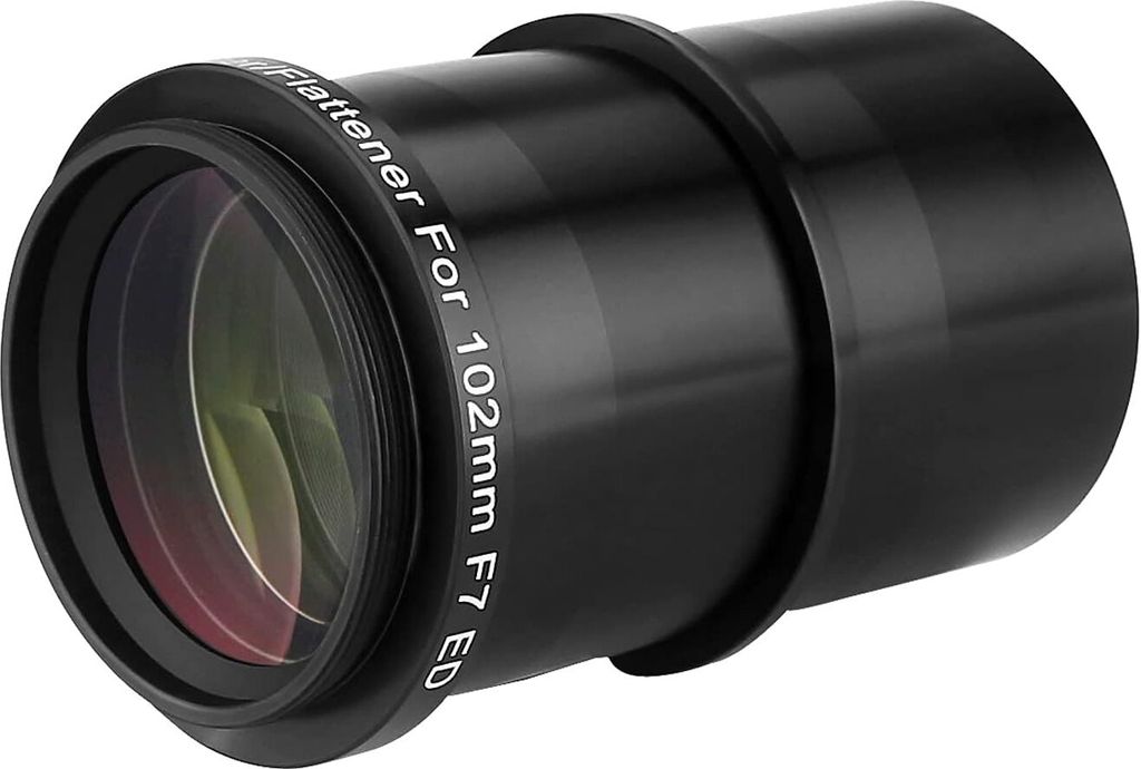 Svbony SV193 Fokusreduzierer Feldglätter, 2 Zoll 0.8X Field Flattener, FMC Optik für SV503 Refraktor Teleskope Astrofotografie