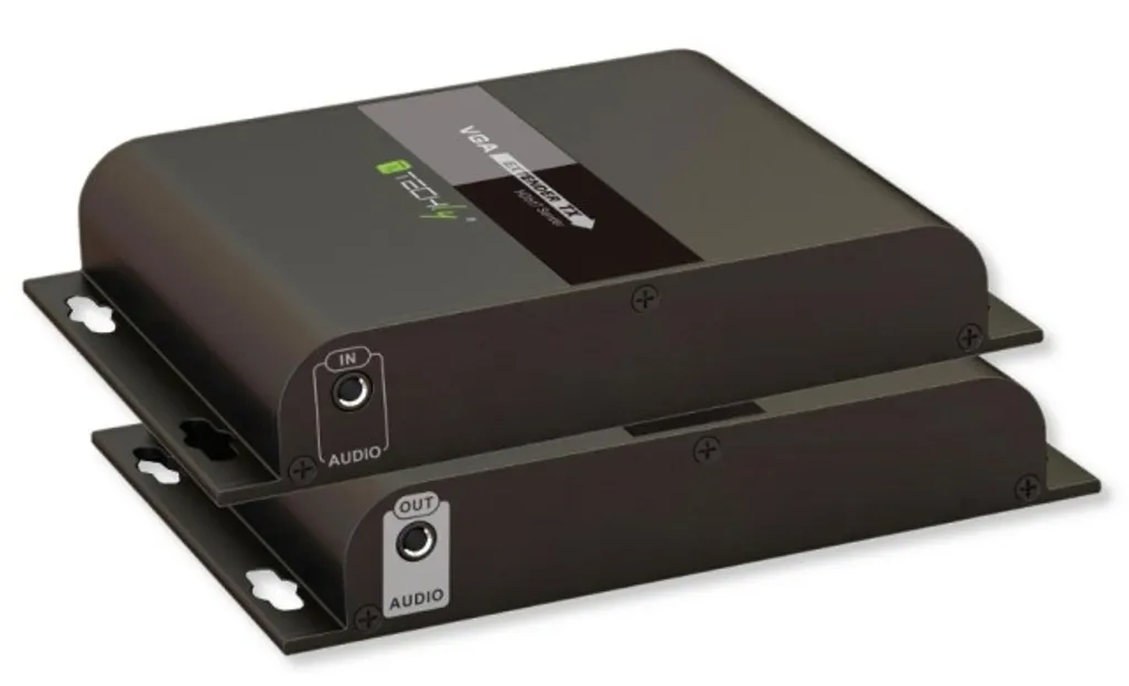 Prolongateur VGA et Audio pour Affichage Dynamique - Réseau IP 120m