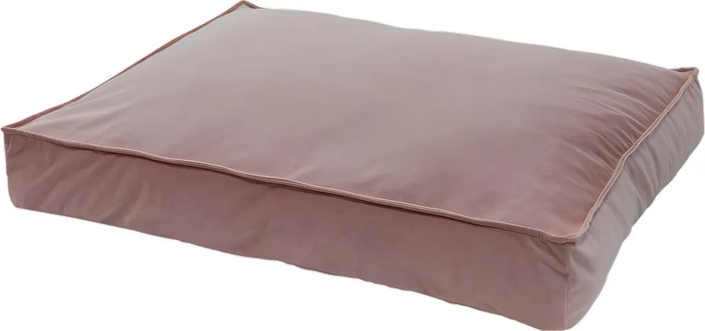 Housse de coussin décorative motif chien rose Madison pour intérieur
