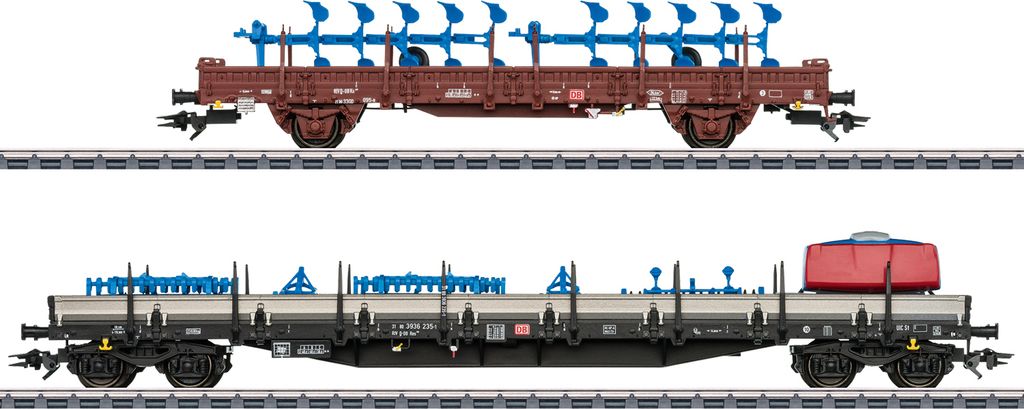 MHI Märklin 46405 H0 Güterwagen-Set 1 Landwirtschaftliche Geräte AC