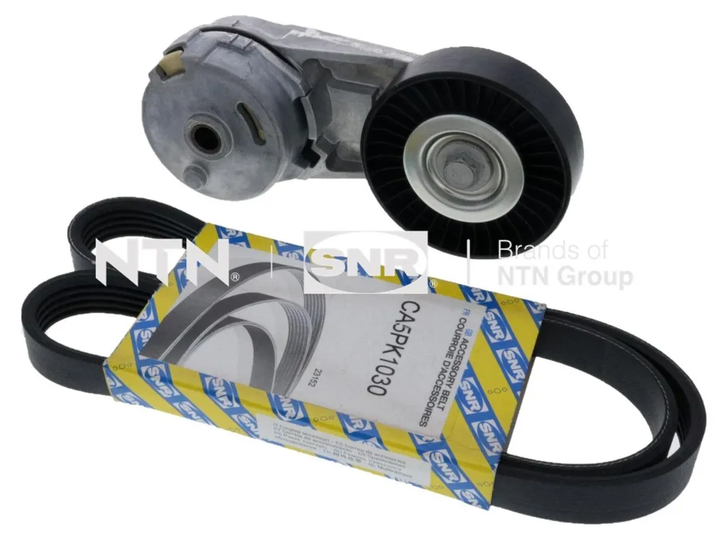 Kit courroie trapézoïdale NTN SNR KA871.00 pour Hyundai et Saab 9-3