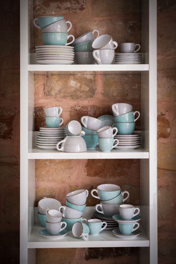 Piatti Naturali Crockery Set For Breakfast For 6 People - 14-Piece Plate Set, Dinner Service - View #3