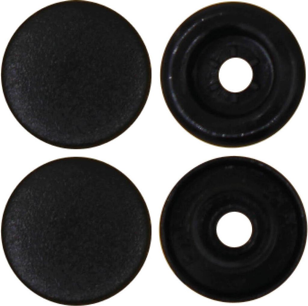 BabySnap T5 Druckknöpfe (12,4mm) matt B05 schwarz