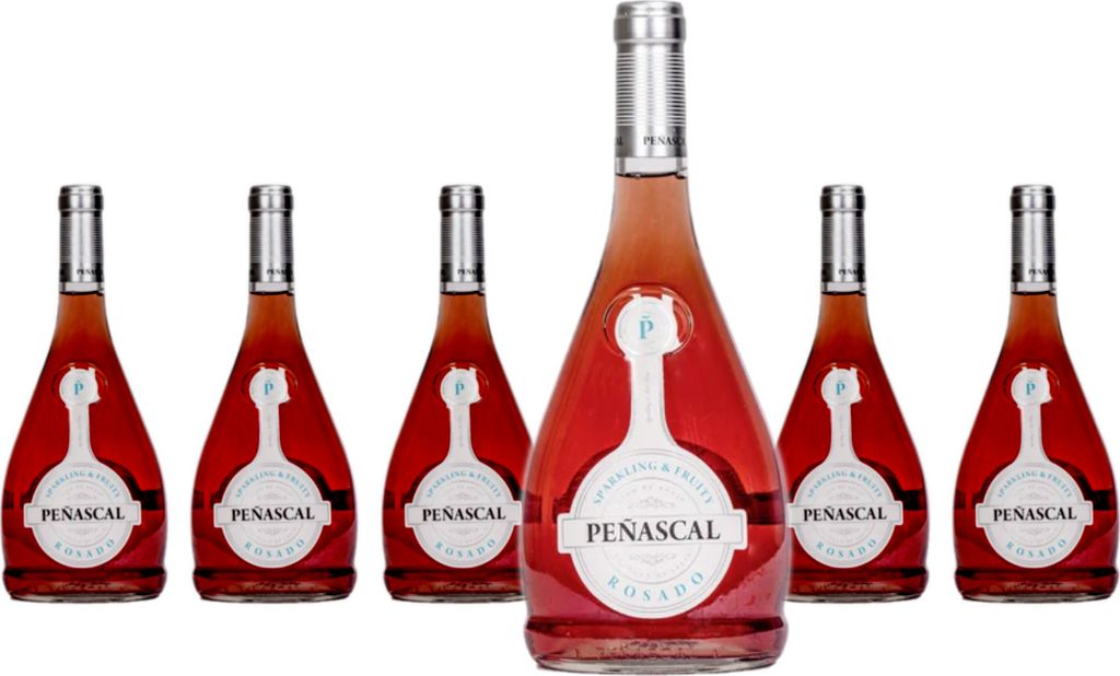 6 x Bodegas Peñascal Rosado Semi-Seco Produktbild 