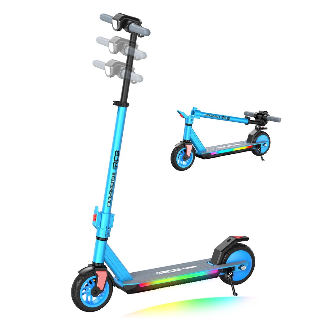 RCB R12 PRO Kinder E-Scooter 18 km/h – Höhenverstellbar, Produktbild 