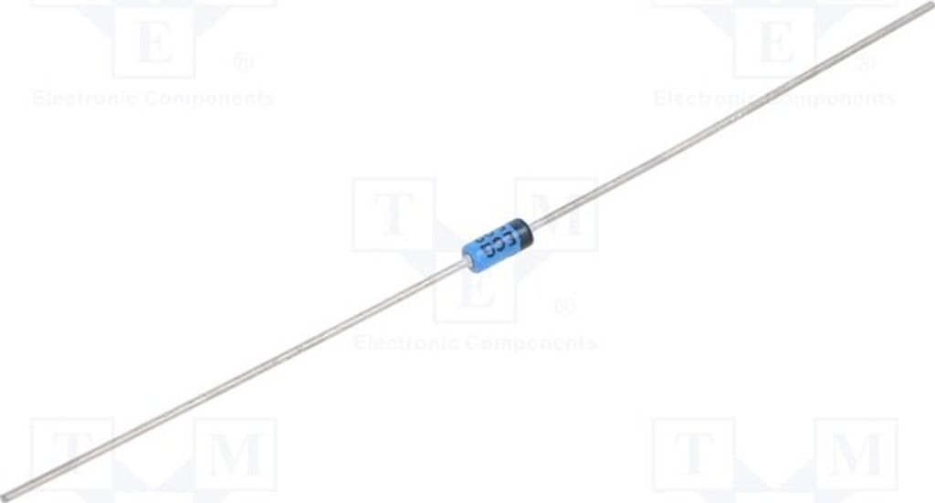 1x Diode: Zener 17V 100nA NTE5026A Zener-Dioden THT einzelne Diode 0,5W