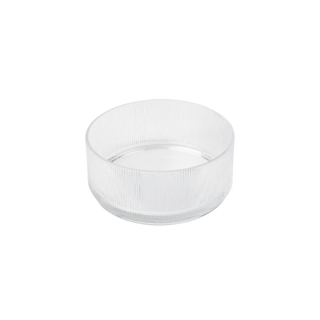 Stelton Servierschale Pilastro, Servierschüssel, Glas, Transparent, X-513