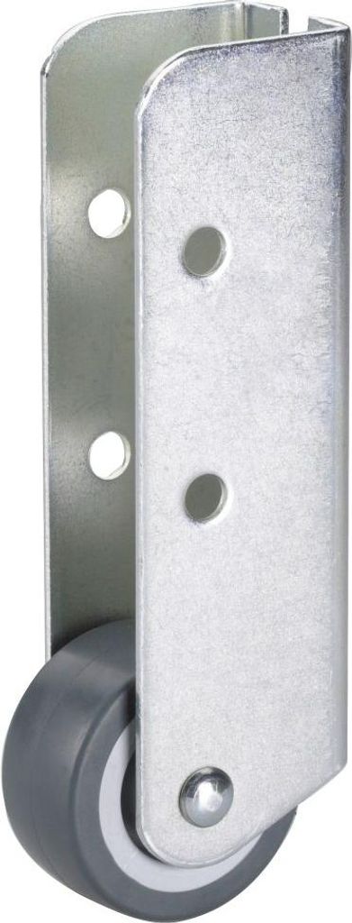 Bockrolle mit Softrad, Rad-Ø 38 mm , 18 mm , Tragkraft 45 Produktbild 