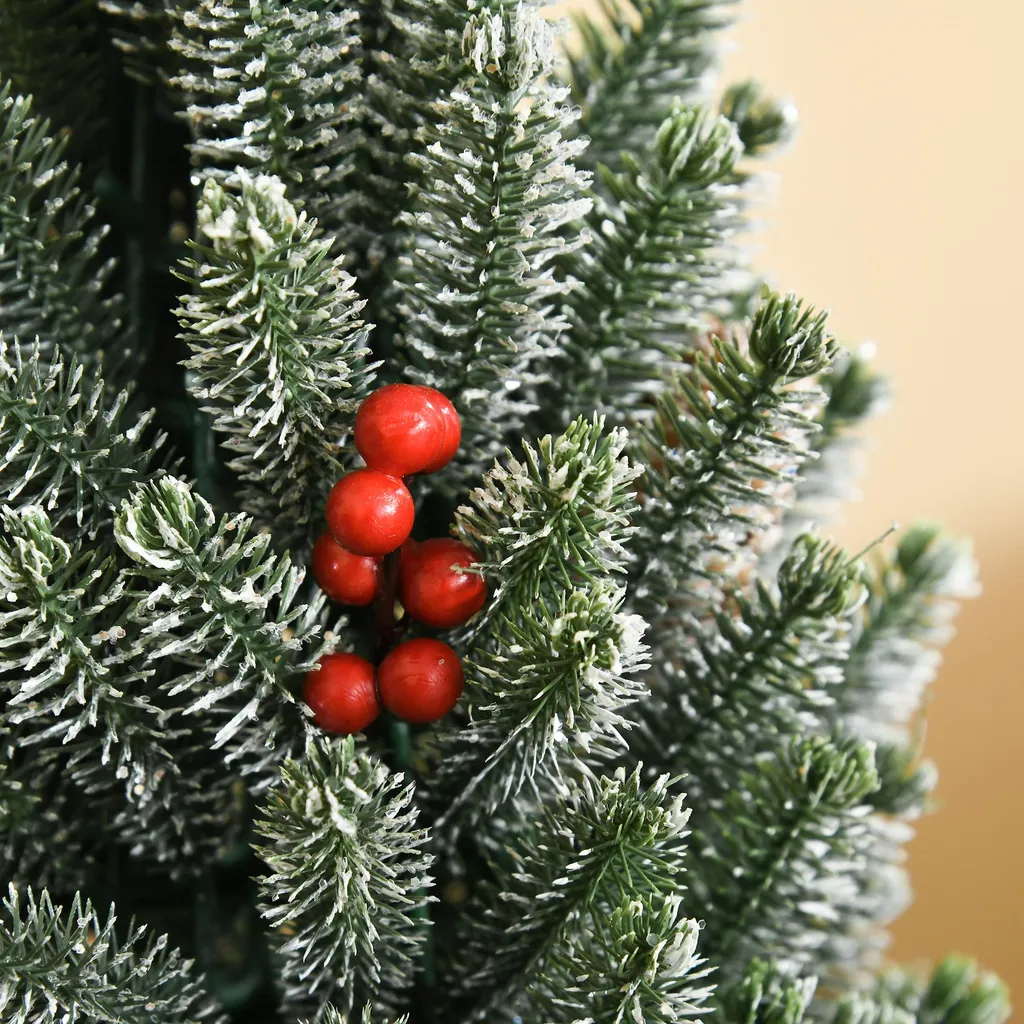 Sapin de Noël de Table Haute Densité 170 Branches PE Aspect Véritable - 9