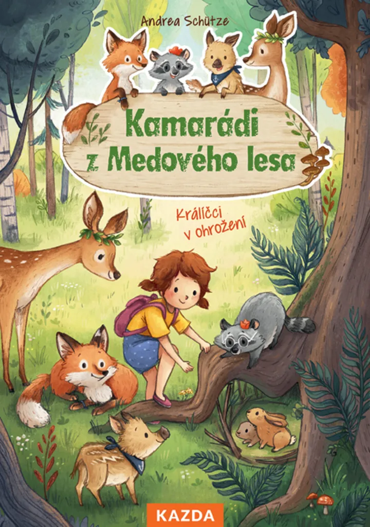 Livre illustré pour enfants Kamarádi z Medového lesa 2 en édition reliée